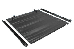 Lund 05-17 Nissan Frontier (5ft. Bed w/o Utility TRack) Genesis Roll Up Tonneau Cover - Black