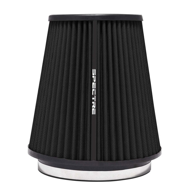Spectre HPR Conical Air Filter 6in. Flange ID / 7.719in. Base OD / 8.5in. Tall - Black