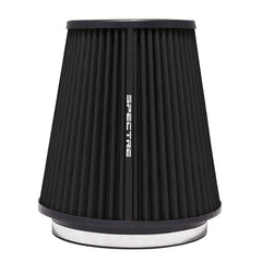Spectre HPR Conical Air Filter 6in. Flange ID / 7.719in. Base OD / 8.5in. Tall - Black