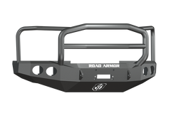 Road Armor 08-10 Ford F-250 Stealth Front Winch Bumper w/Lonestar Guard - Tex Blk