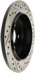 StopTech 03-09 Chrysler PTCruiser Tur / 03-05 Dodge Neon SRT-4 Rear Right Slotted & Drilled Rotor