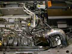 K&N 03-07 Ford Focus L4-2.3L Red Typhoon Short Ram Intake