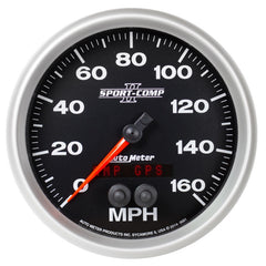 Autometer Sport-Comp II 5in 0-140MPH In-Dash Electronic GPS Programmable Speedometer