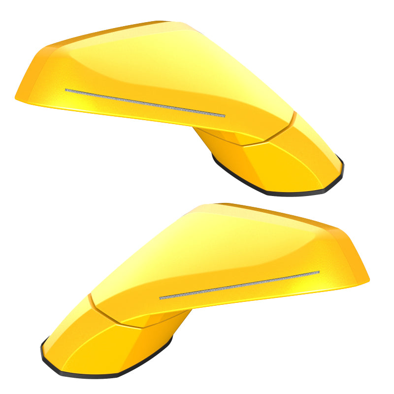 Oracle 05-13 Chevrolet Corvette C6 XM Concept Side Mirrors - Velocity Yellow (G8A)