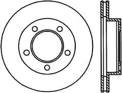 StopTech Power Slot 94-96 Ford Bronco/F150 1/2 Ton 4WD Front Right Slotted CRYO-STOP Rotor
