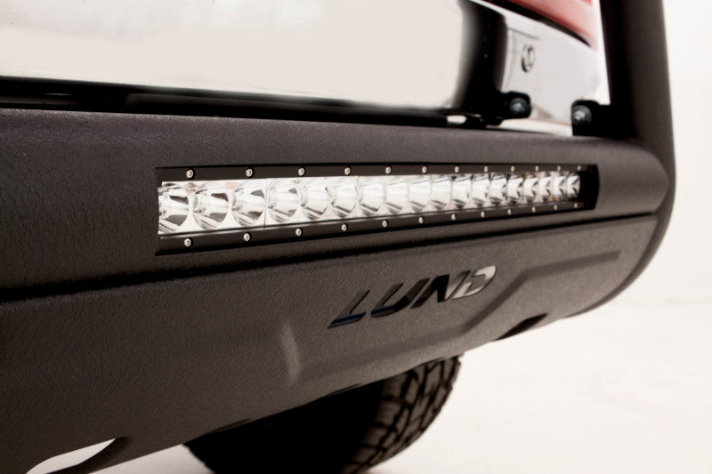 Lund 10-17 Dodge Ram 2500 Bull Bar w/Light & Wiring - Black