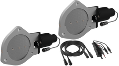 QTP 4in Bolt-On QTEC Dual Electric Cutout Valves - Pair