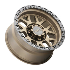 Weld Off-Road W115 22X12 Cinch 8X165.1 ET-44 BS4.75 Satin Bronze / Satin Black 125.1