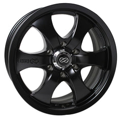 Enkei M6 Universal Truck&SUV 18x8.5 20mm Offset 6x139.7 Bolt Pattern 108.5mm Bore Black Wheel