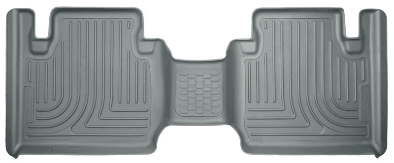 Husky Liners 12-15 Toyota Tacoma Extended Cab WeatherBeater Second Row Grey Floor Liners