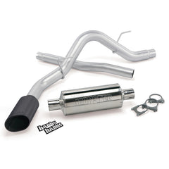 Banks Power 11-14 Ford 6.2L F-150 Raptor ECSB/CCSB Monster Exh Sys - SS Single Exh w/ Black Tip