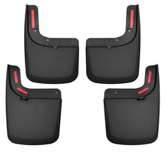 Husky Liners 17 Ford F-250 Super Duty / F-350 Super Duty Front and Rear Mud Guards (w/ Flares) Black