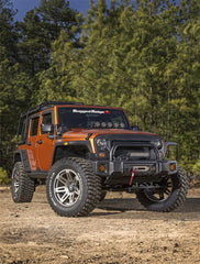Rugged Ridge Spartacus Stubby Bumper Black 07-18 Jeep Wrangler