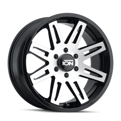 ION Type 142 18x9 / 5x127 BP / 0mm Offset / 78.1mm Hub Black/Machined Wheel