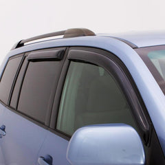 AVS 01-05 Chevy S10 Crew Cab Ventvisor Outside Mount Window Deflectors 4pc - Smoke