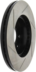 StopTech Power Slot 93-00 Honda Civic DX w/ Rr Drum Brakes Front Left Rotor