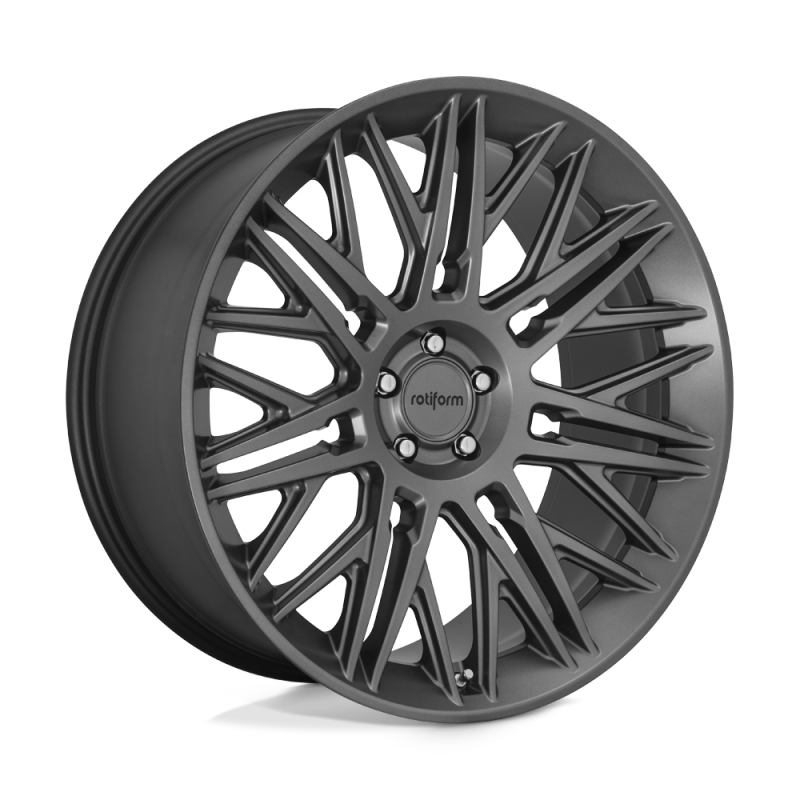 Rotiform R163 JDR Wheel 22x10 5x130 25 Offset - Matte Anthracite