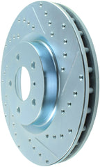 StopTech Select Sport Nissan Slotted and Drilled Left Front Rotor