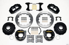 Wilwood Narrow Superlite 4R Rear P-Brk Kit 12.88in Big Ford New Style 2.36in Offset