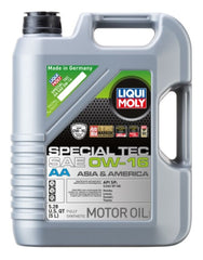 LIQUI MOLY 5L Special Tec AA Motor Oil SAE 0W16 - Single