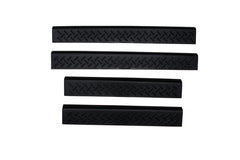 AVS 01-07 Chevy Silverado 2500 Crew Cab Stepshields Door Sills 4pc - Black