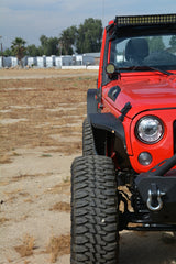 DV8 Offroad 07-18 Jeep Wrangler JK Front & Rear Slim Fenders