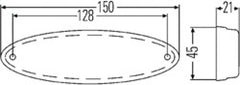 Hella Lamp SMLR MD24 2PS