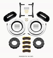 Wilwood TX6R Front Kit 15.00in Black 2011-2015 GM Truck/SUV 2500