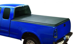 Lund 00-04 Dodge Dakota (5ft. Bed) Genesis Snap Tonneau Cover - Black