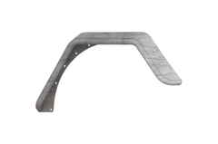 Road Armor 07-18 Jeep Wrangler JK Defender Body Armor Rear Skin w/Flare - Raw