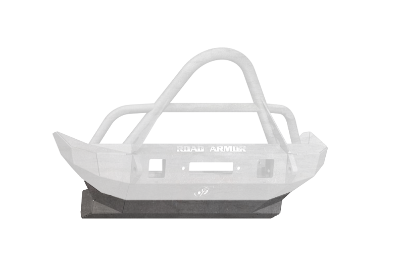 Road Armor 18-20 Jeep Wrangler JL Stealth Front Skid Plate Mid Width - Raw