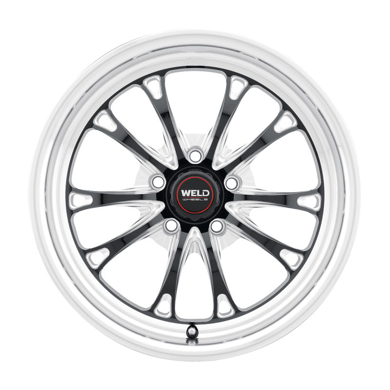 Weld S157 17X10 Belmont Drag 5X127 ET38 BS7.00 Gloss Black MIL Dia 71.5