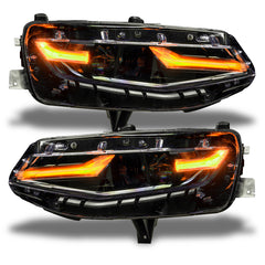 Oracle 19-21 Chevy Camaro LS/LT RGB+A Headlight DRL Upgrade Kit - ColorSHIFT w/ BC1 Controller