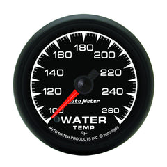 Autometer ES 52.4mm 100-260 deg. F Water Temprature Gauge