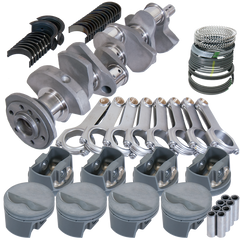 Eagle SBC 350 Competition Rotating Assembly 3.480in Stroke 5.700in Rods Forged Pistons .030 Overbore
