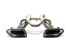 Akrapovic 12-14 McLaren 12C/12C Spyder Slip-On Line (Titanium) w/ Carbon Tips
