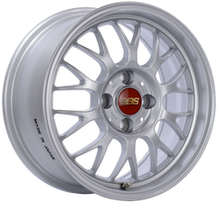 BBS RG-F 15x7 4x100 ET33 Sport Silver Wheel -70mm PFS/Clip Required