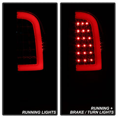 xTune 05-15 Toyota Tacoma (Excl Models w/LED) Light Bar LED Tail Lights -Chrm (ALT-ON-TT05-LBLED-C)