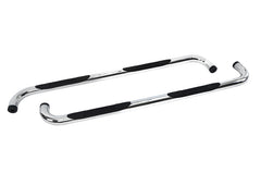 Go Rhino 01-13 Chevrolet Silverado 2500HD/3500 4000 Series SideSteps - Cab Length - Chrome