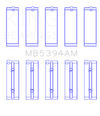 King Toyota Scion XA/XB 1NZFE (Size 0.25) Bi-Metal Aluminum Main Bearing Set