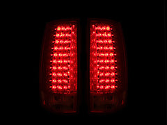 ANZO 2007-2014 Chevrolet Suburban LED Taillights Red/Clear G4