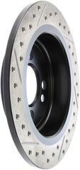 StopTech 07-09 Mini Coooper/Cooper S Slotted & Drilled Left Rear Rotor