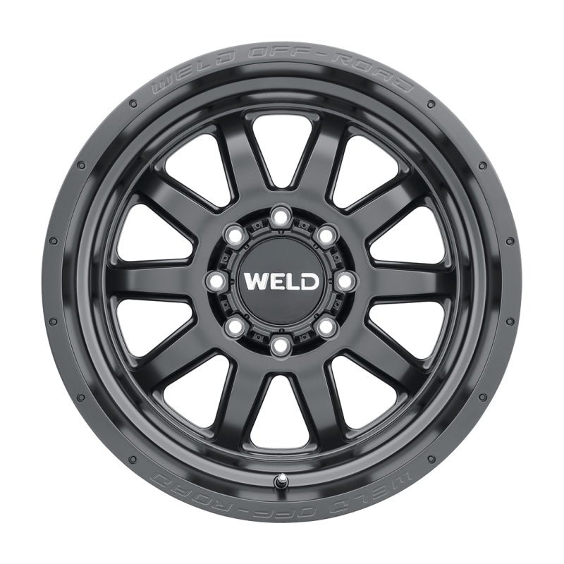 Weld Off-Road W101 20X9.0 Stealth 5X139.7 5X150 ET20 BS5.75 Satin Black 110.2
