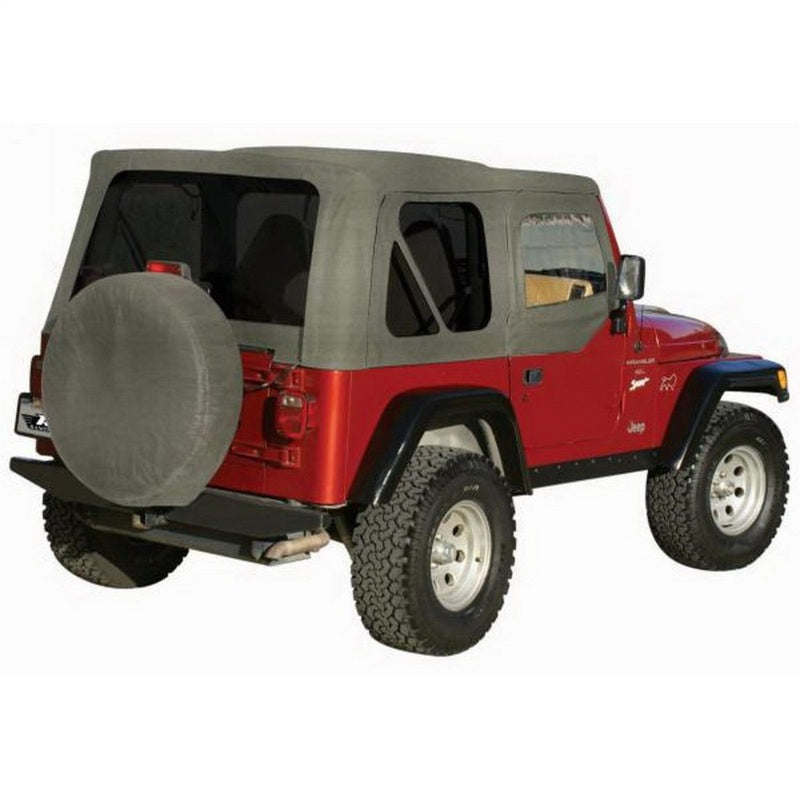 Rampage 1976-1983 Jeep CJ5 Complete Top - Grey Denim