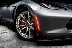 Oracle Chevrolet Corvette C7 Concept Sidemarker Set - Tinted - Blade Silver Metallic (GAN)