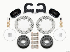 Wilwood Dynapro Lug Mount Single Rear Dynamic Kit SA Drilled M-W/Lamb Ends 1/2in Studs