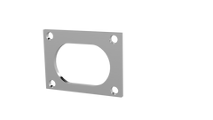 QTP Low Profile Weld-On QTEC Low Profile 4 Bolt Flange