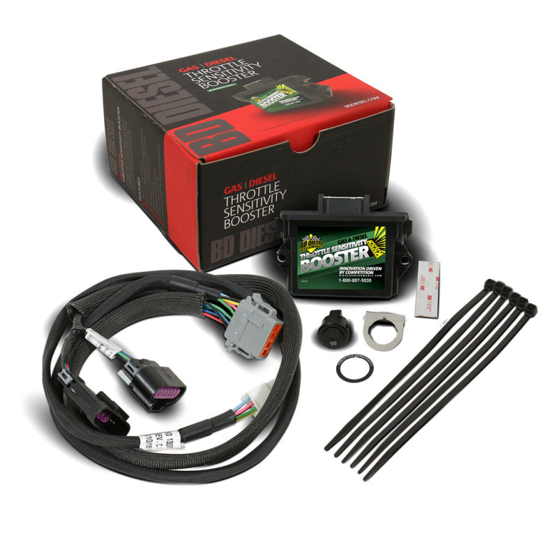 BD Diesel Throttle Sensitivity Booster w/ Push Button Switch - Chevy/GMC