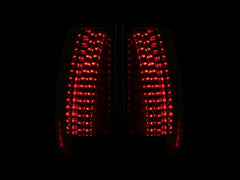 ANZO 2007-2011 Cadillac Escalade LED Taillights Chrome