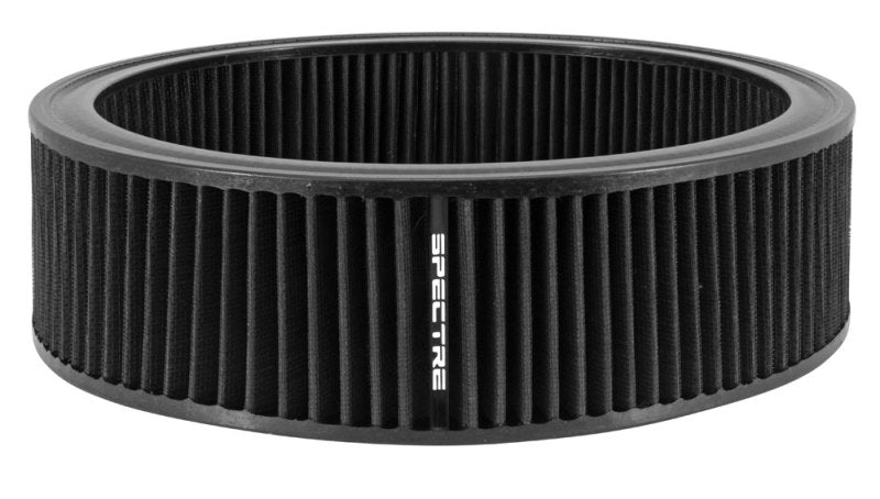 Spectre Round Air Filter 14in. x 4in. - Black